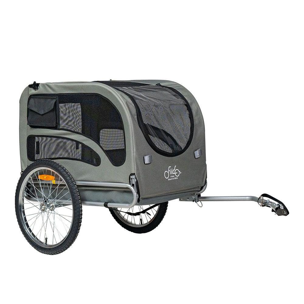 Remorque de vélo pour animaux de compagnie jaune et noir CFW34857 Remorque de vélo pour animaux de compagnie jaune et noir CFW34857