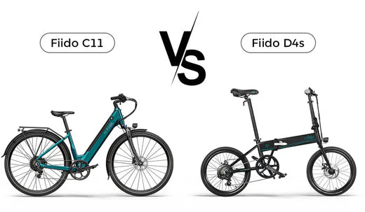 Vélo électrique Fiido C11 VS Fiido D4s