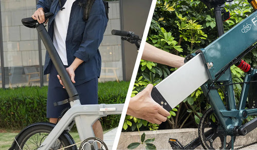 Présentation de la batterie du vélo électrique Fiido