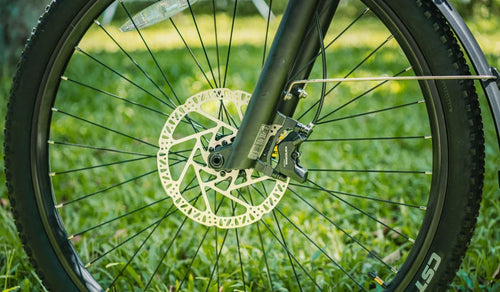 Rayon de la roue du vélo électrique de touring Fiido Nomads