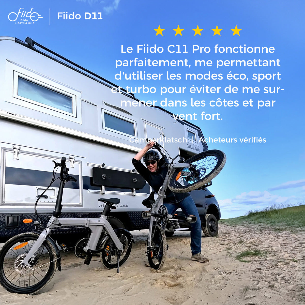 Fiido D11 Vélo électrique Pliant Urbain