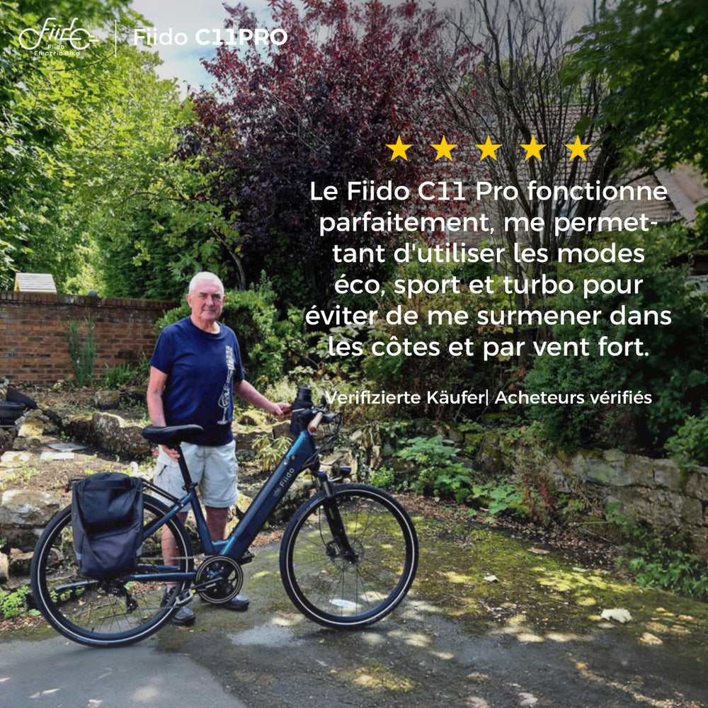 Fiido C11 Pro – Vélo électrique urbain et léger