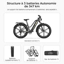 Vélo électrique Titan Fat Tire Chasse et Randonnée - Grande Autonomie