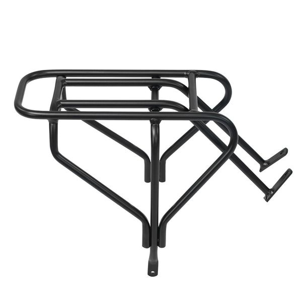Dickly Porte-Bagages Arrière Moto – Support Extension Universel Premium, Cadre Fer Robuste, Noir