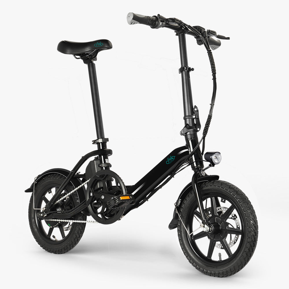 Fiido D3 Pro Mini Vélo Électrique Noir
